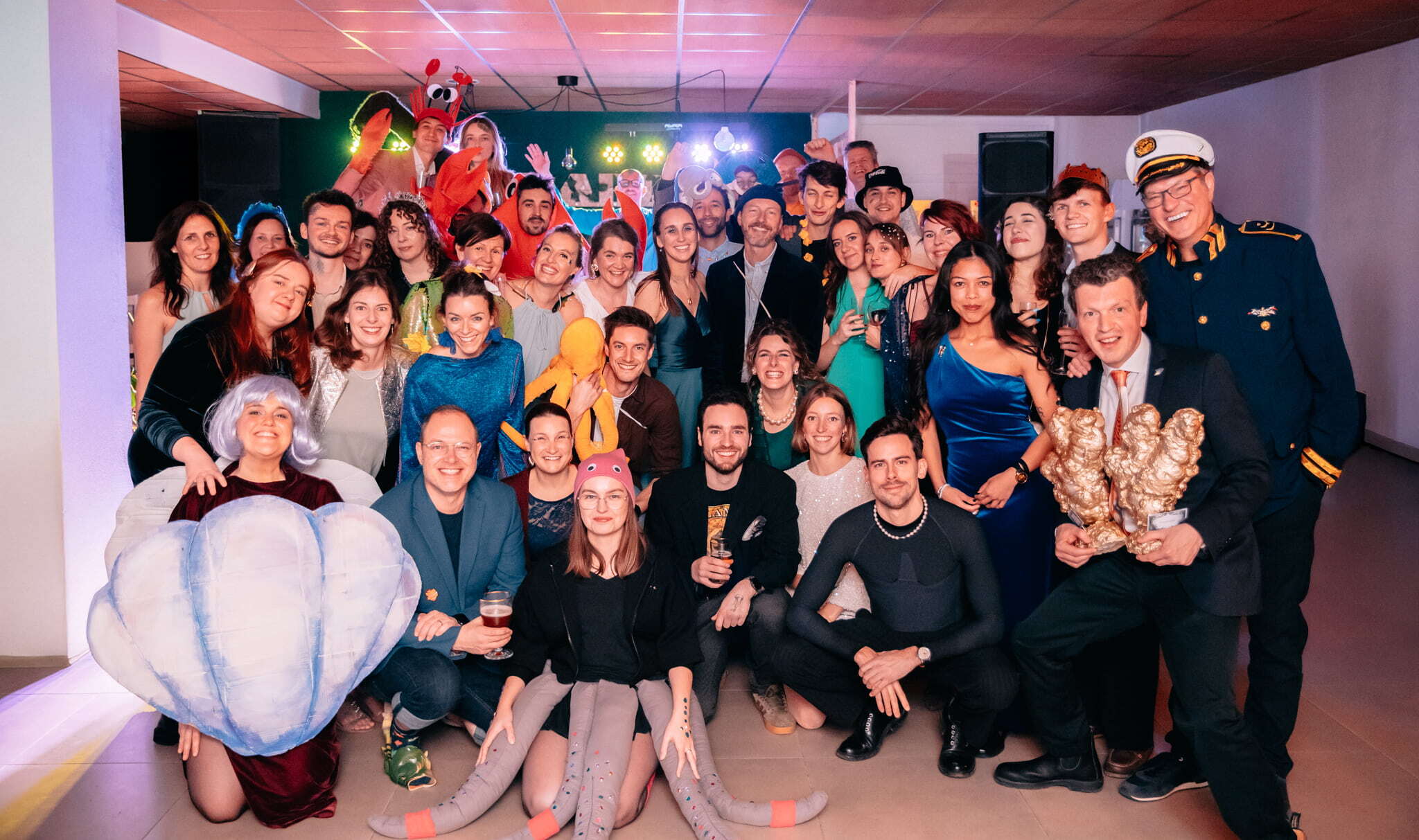BBC NY party 2026 group photo
