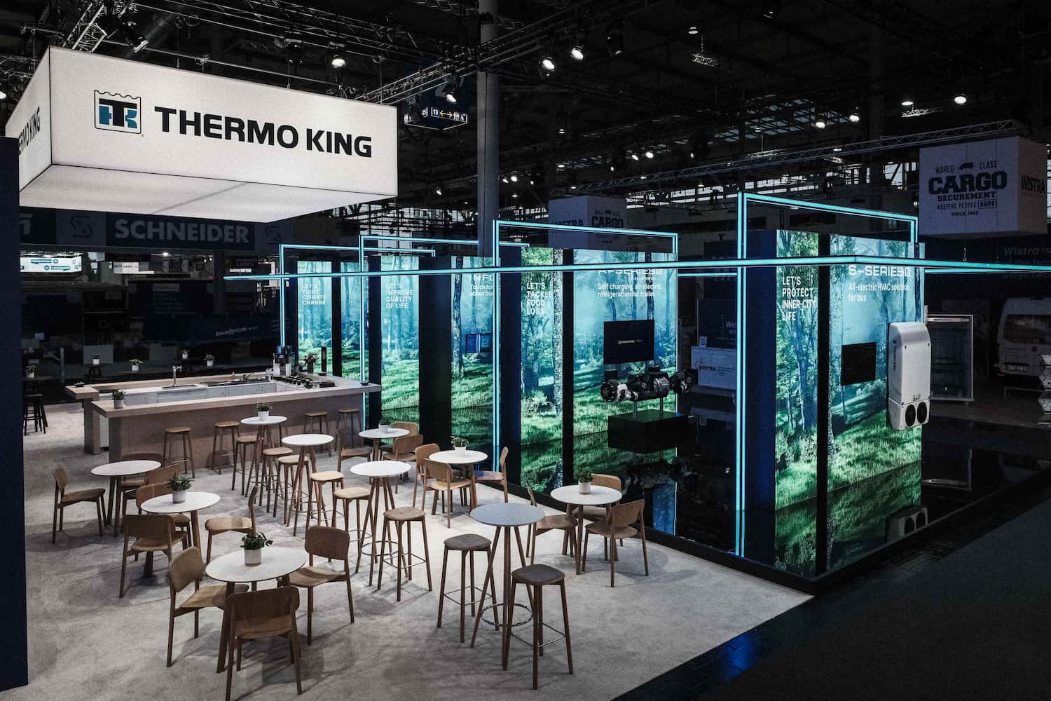 Two days at the booth. A calendar's worth of content.