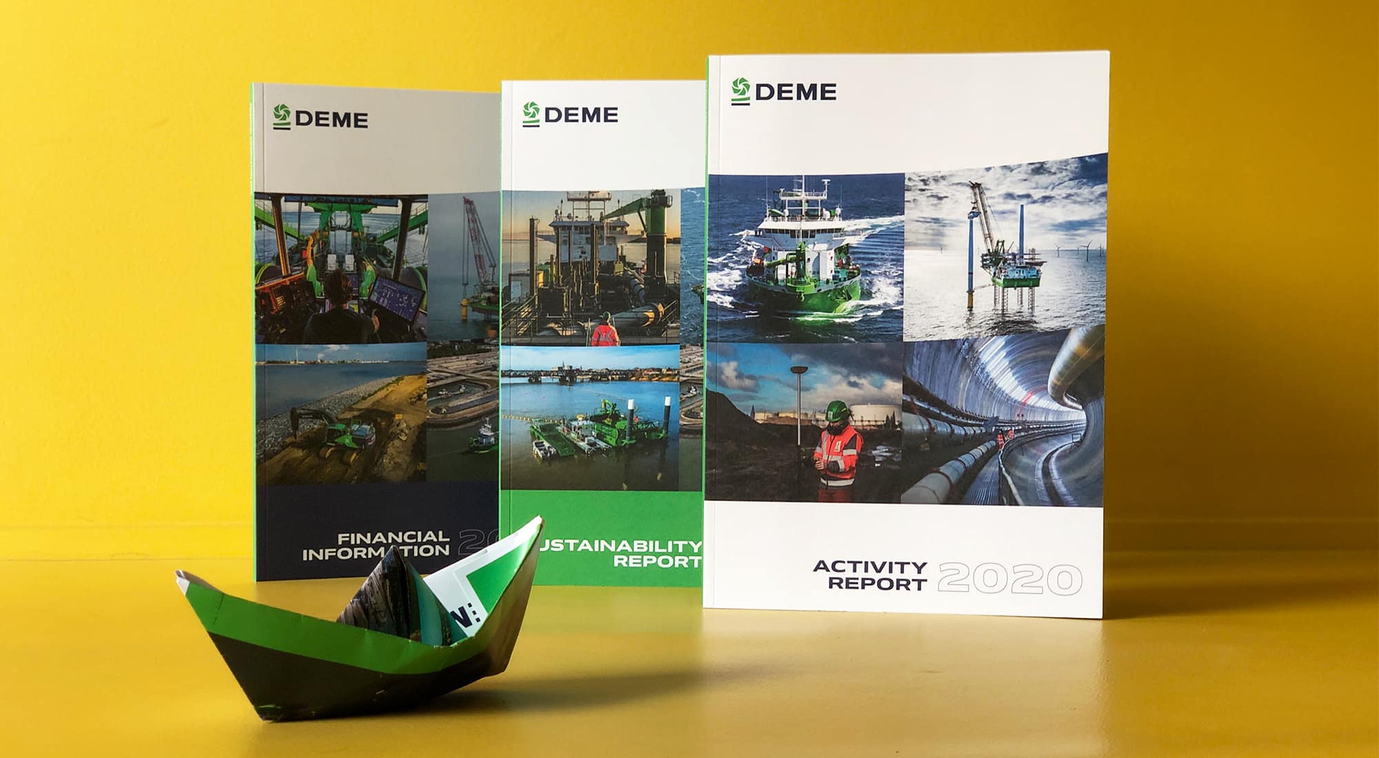 Annual report for DEME