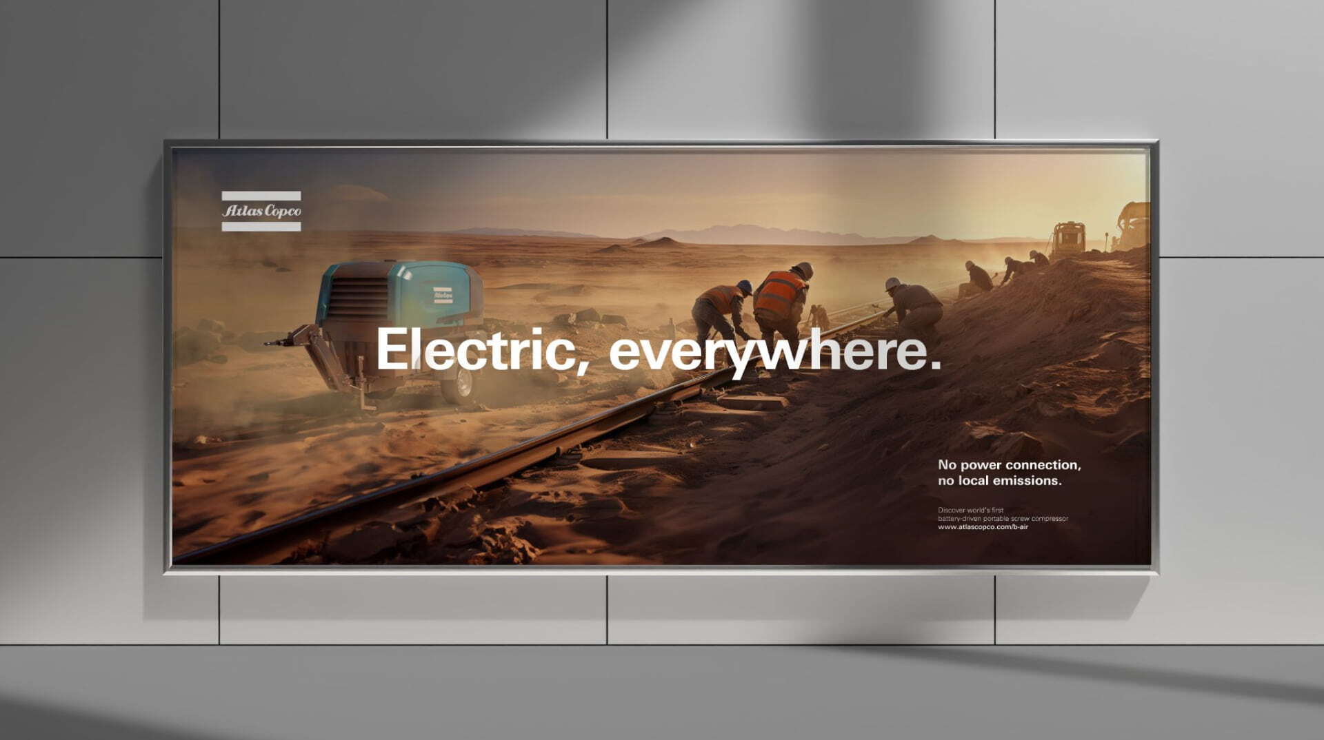 Atlas Copco B-Air Poster V2